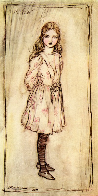 Lewis Carroll Alice kalandjai Csodaországban alkotó: Arthur Rackham