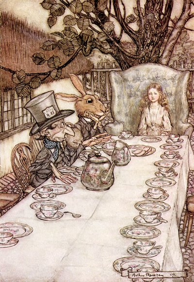 Lewis Carroll: Alice kalandjai Csodaországban alkotó: Arthur Rackham