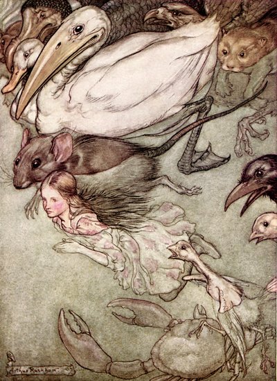 Lewis Carroll: Alice kalandjai Csodaországban alkotó: Arthur Rackham