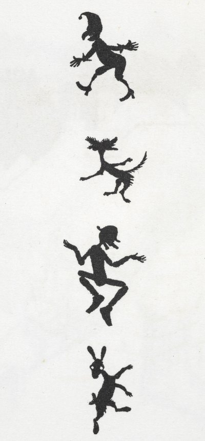 Tündék és kutyák alkotó: Arthur Rackham