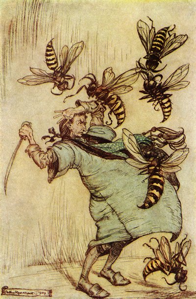 Jonathan Swift Gulliver utazásai alkotó: Arthur Rackham