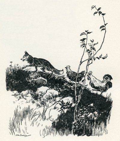 Henny-Penny alkotó: Arthur Rackham