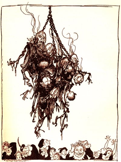 "Hop-Frog" Edgar Allan Poe-tól alkotó: Arthur Rackham