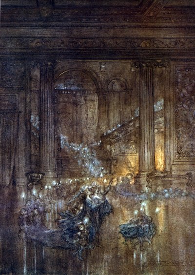 Illusztráció: Arthur RACKHAM (1867-1939) William SHAKESPEARE: Egy nyári éjszaka álmához alkotó: Arthur Rackham
