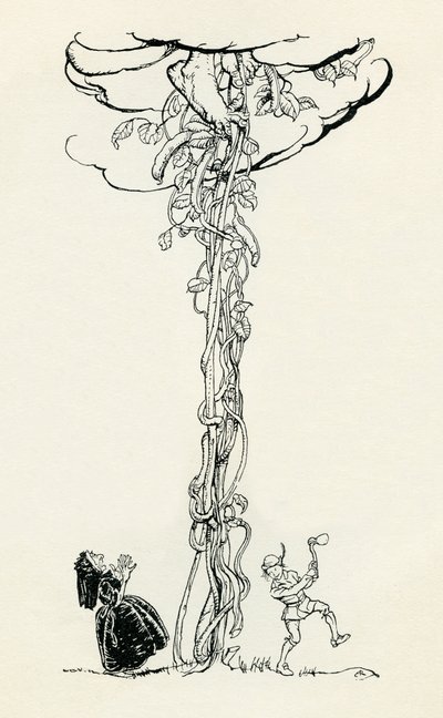 Jack és a babszál alkotó: Arthur Rackham
