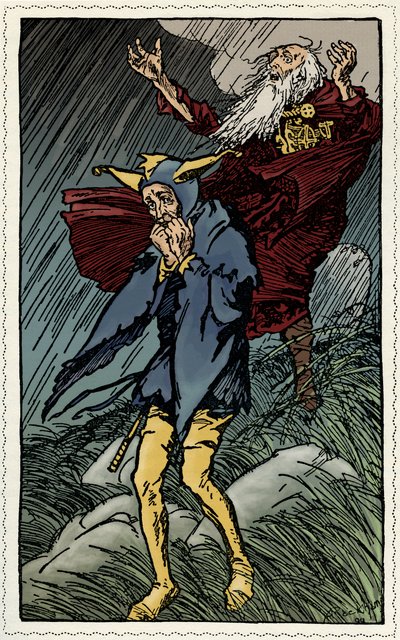 Lear király William Shakespeare-től alkotó: Arthur Rackham