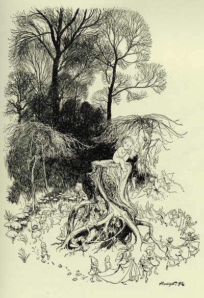 Pán Péter és a Tündérek alkotó: Arthur Rackham