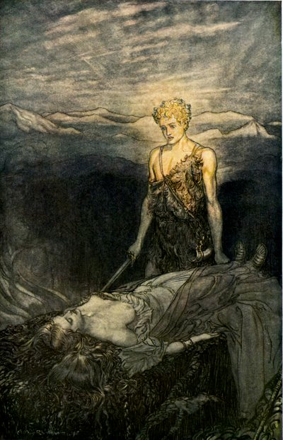 Siegfried alkotó: Arthur Rackham