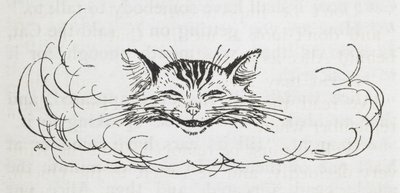 A Cheshire Cat alkotó: Arthur Rackham