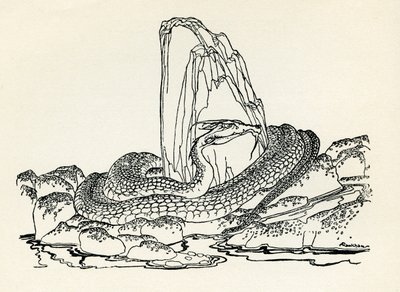 A Laidly Worm alkotó: Arthur Rackham