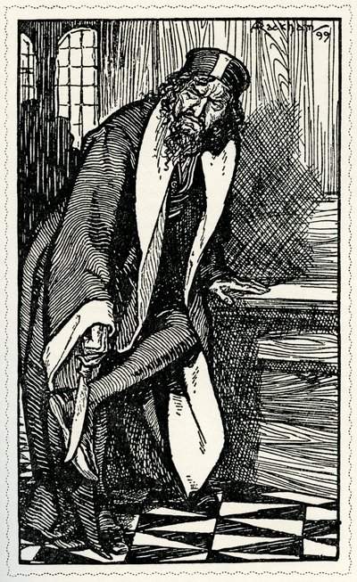 William Shakespeare: A velencei kereskedő alkotó: Arthur Rackham