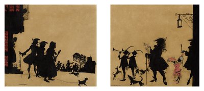 Die Verkündigung [aus Aschenputtel] alkotó: Arthur Rackham