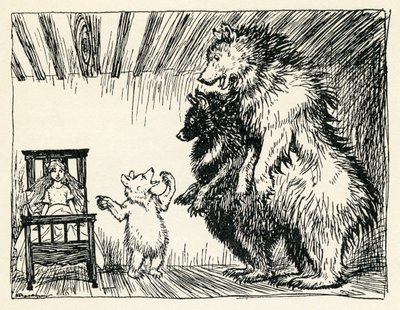 A három medve alkotó: Arthur Rackham