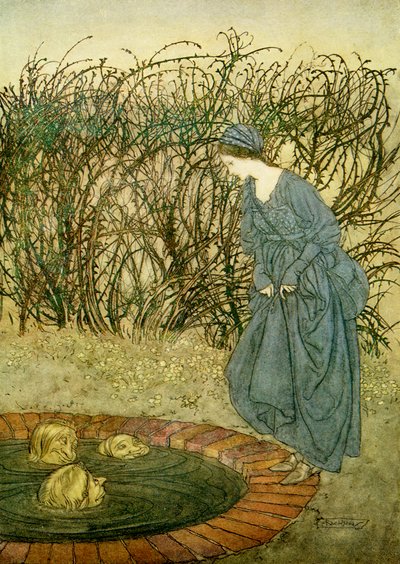A kút három feje alkotó: Arthur Rackham