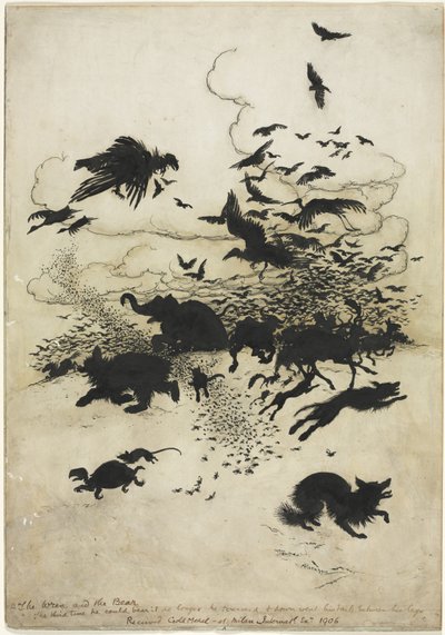 A Wren és a Medve alkotó: Arthur Rackham