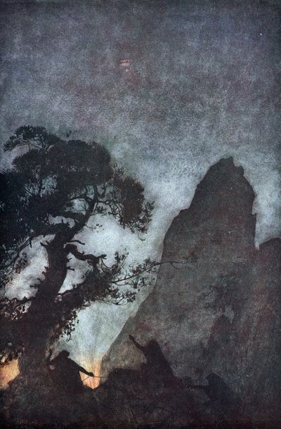 "A három norn", 1924. alkotó: Arthur Rackham