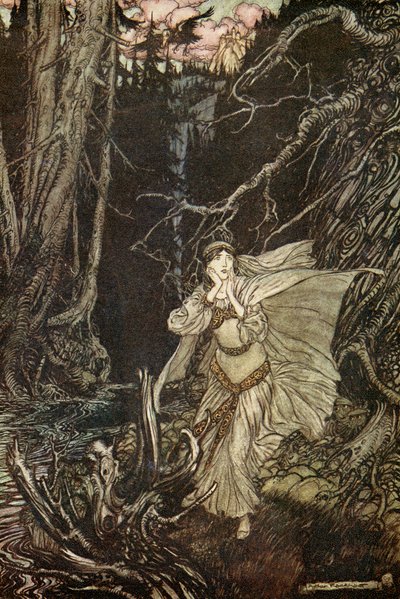 Friedrich de la Motte Fouque undine alkotó: Arthur Rackham
