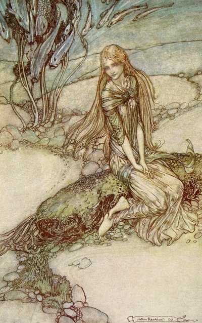 Friedrich de la Motte Fouque undine alkotó: Arthur Rackham