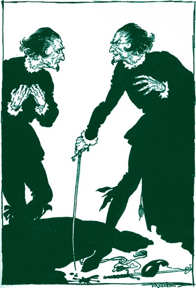 "William Wilson", Edgar Allan Poe alkotó: Arthur Rackham