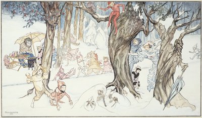 Téli mulatság, 1924 alkotó: Arthur Rackham