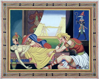 Egyiptom hetedik csapása alkotó: Arthur Szyk