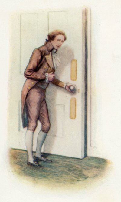 Illusztráció a Büszkeség és balítélethez, Jane Austen alkotó: Arthur Wallis Mills