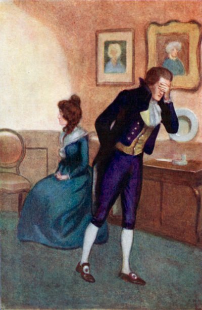 Illusztráció: Jane Austen: Értelem és érzék alkotó: Arthur Wallis Mills