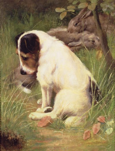 Egy nehéz napos vadászat után alkotó: Arthur Wardle