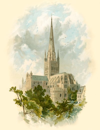 Norwichi katedrális, délkelet alkotó: Arthur Wilde Parsons