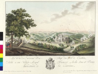 1790 Czettin várának ostroma alkotó: Artist Unknown