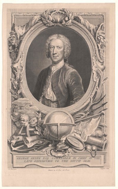 1. Anson Anson báró alkotó: Artist Unknown