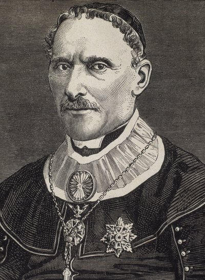 AMBROSIO, Rafael de (19. század). Érsek. Metszet. alkotó: Artist Unknown