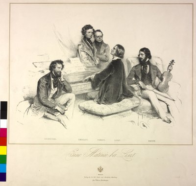A matin00650020with Liszt alkotó: Artist Unknown
