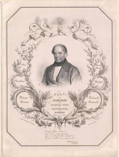 Adolf Baeuerle (nyomtatás) alkotó: Artist Unknown