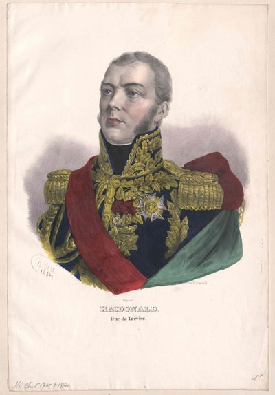 Alexandre MacDonald (nyomtatás) alkotó: Artist Unknown