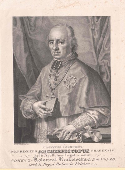 Aloysius Joseph gróf Kolovrat Krakowski alkotó: Artist Unknown