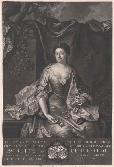 Anna Elisabeth Buirette-Oehlefeld alkotó: Artist Unknown