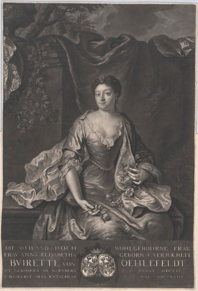 Anna Elisabeth Buirette-Oehlefeld alkotó: Artist Unknown
