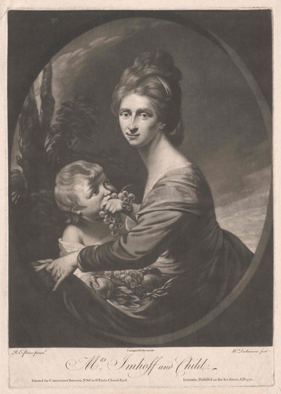 Anna Maria Appolonia Imhoff alkotó: Artist Unknown