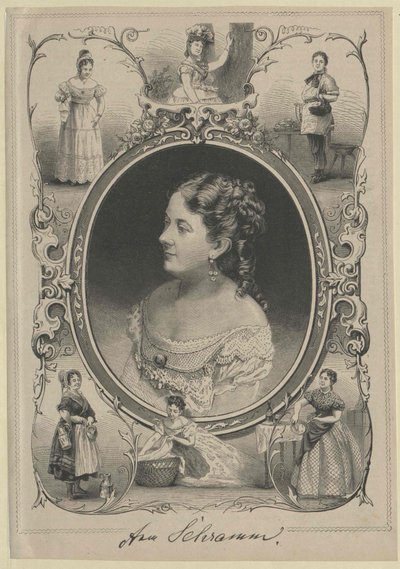 Anna Schramm (nyomtatás) alkotó: Artist Unknown