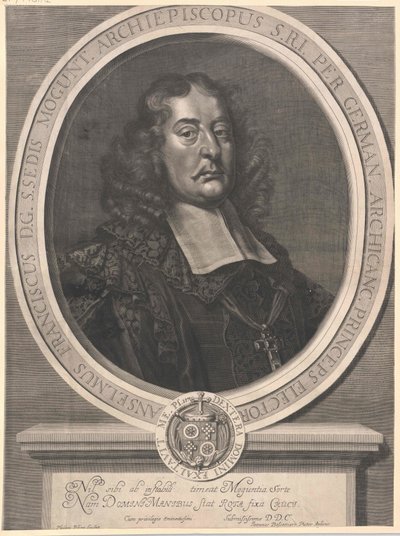 Anselm Franz von Ingelheim (nyomtatás) alkotó: Artist Unknown