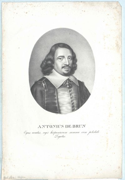 Antoine de Brun (nyomtatás) alkotó: Artist Unknown