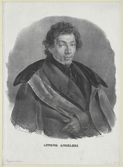 Antonio Angeleri (nyomtatás) alkotó: Artist Unknown