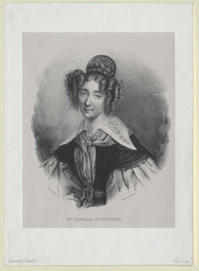 Camilla Guiscardi alkotó: Artist Unknown
