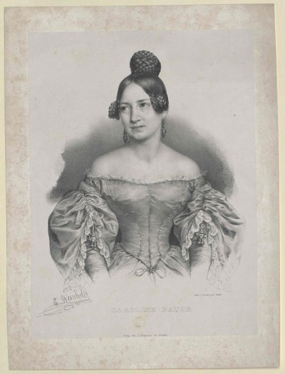 Caroline Bauer alkotó: Artist Unknown