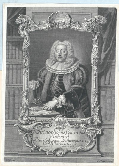 Christoph Conrad Schmid alkotó: Artist Unknown
