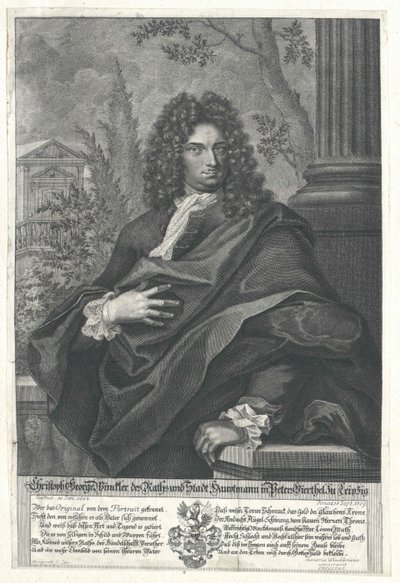 Christoph George Winckler alkotó: Artist Unknown