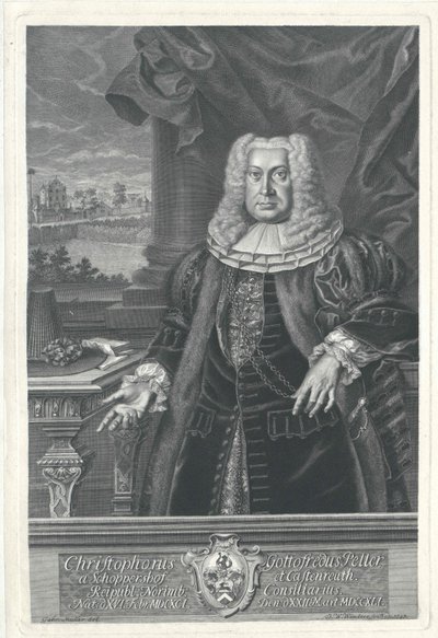 Christoph Godfrey Peller von Schoppershof zu Kastenreuth alkotó: Artist Unknown
