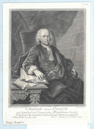 Christoph von Kuntsch alkotó: Artist Unknown