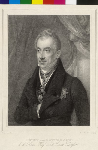 Clement Wenzel Lothar metternich-winnenburgi herceg alkotó: Artist Unknown